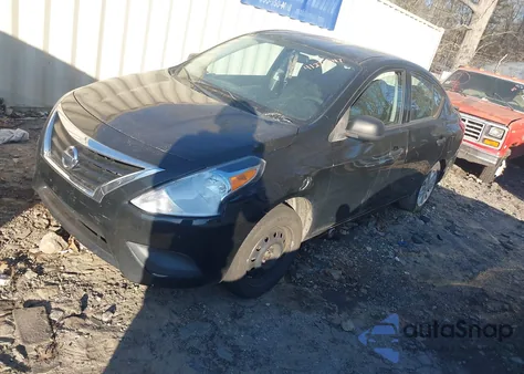 2015 Nissan Versa 1.6 S+ from USA, damaged, VIN 3N1CN7AP7FL835711